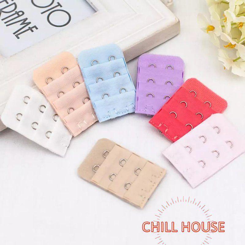 Combo 5 Móc nối áo ngực 2 móc- Miếng nới rộng áo ngực 2 nấc - CHILLHOUSE