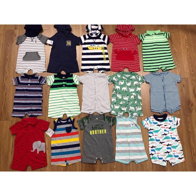 ( Ib chọn mẫu) Body đùi cotton xuất dư bé trai, bé gái size 0-24m