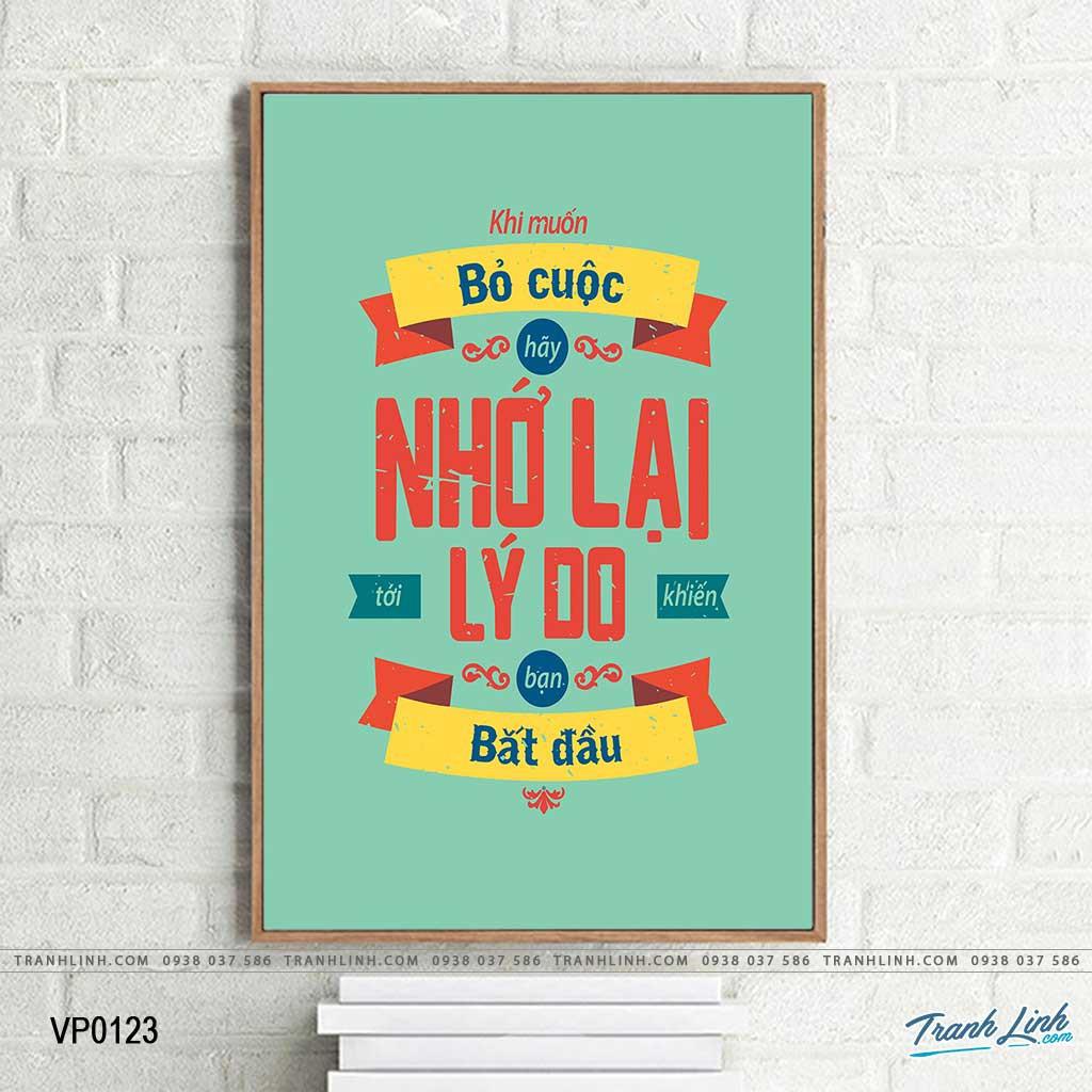 Tranh canvas treo văn phòng tạo động lực