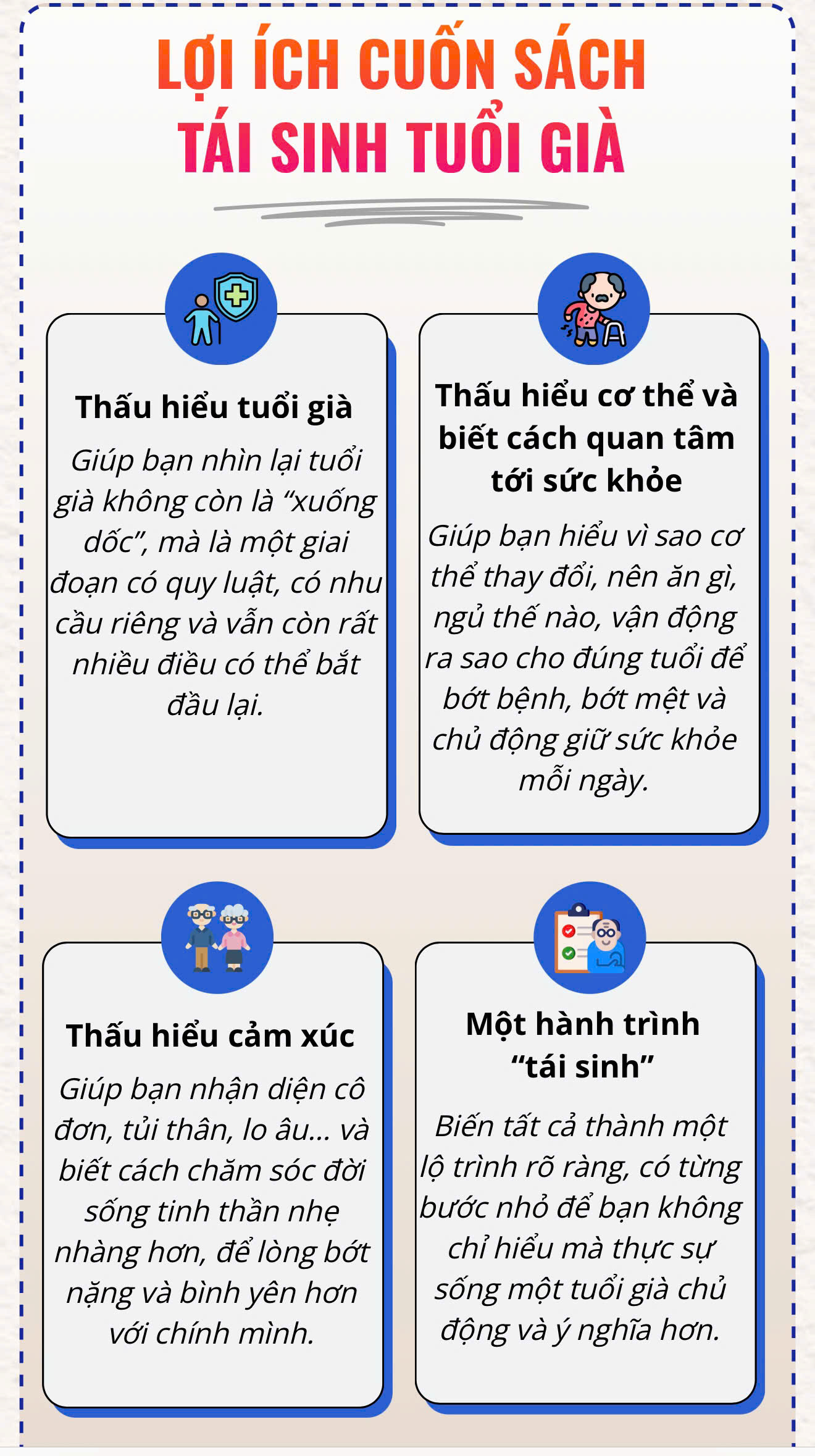 Sách - Tái Sinh Tuổi Già ( Chính hãng nowlife tặng kèm file nghe)
