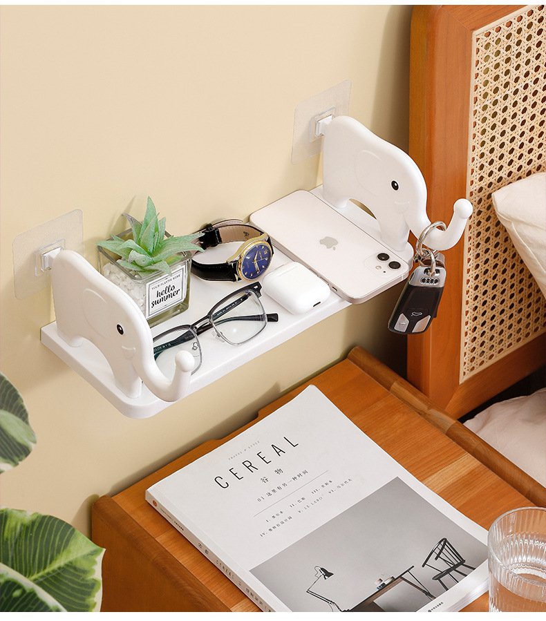 Kệ Dán Tường Để Vật Dụng Đa Năng Hình Voi