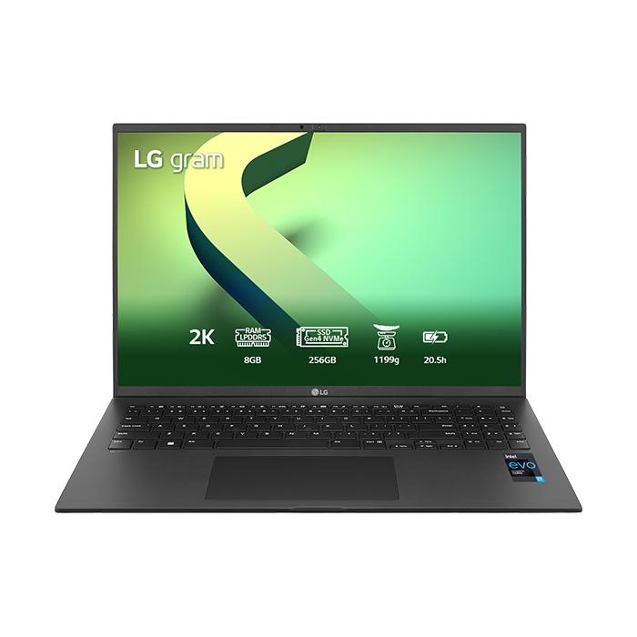 (Hàng không quà tặng) Laptop LG Gram 2022 16ZD90Q-G.AX72A5-D (i7-1260P | 16GB | 256GB | Intel Iris Xe Graphics | 16' WQXGA) Hàng chính hãng