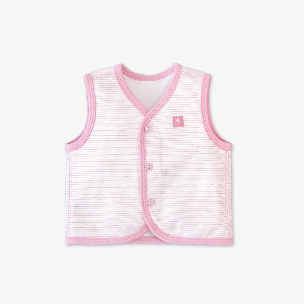 Miomio - Áo gile cotton 2 lớp cho BT+BG 1-6m