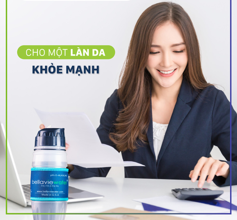 Bình nước ion kiềm 700ml - Hàng nhập khẩu Mỹ