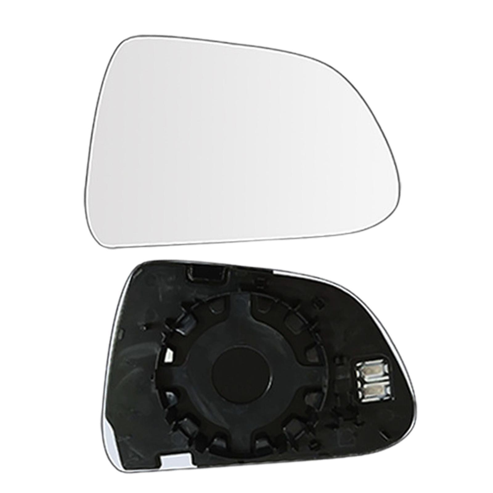 Side View Mirror Heated Rainproof Anti Fog White