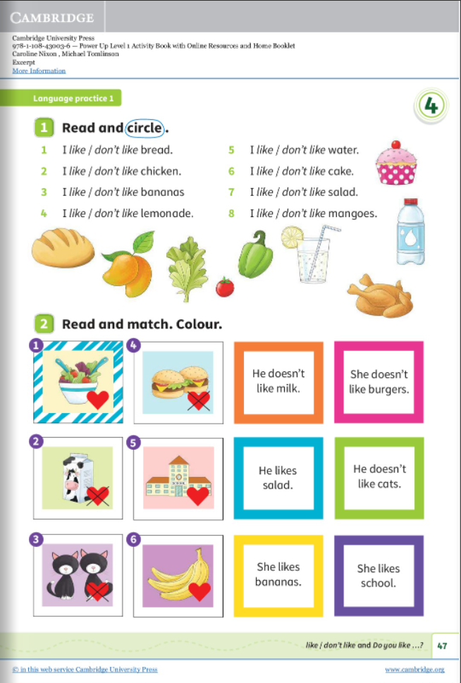 Power Up Level 1 Activity Book With Online Resources And Home Booklet