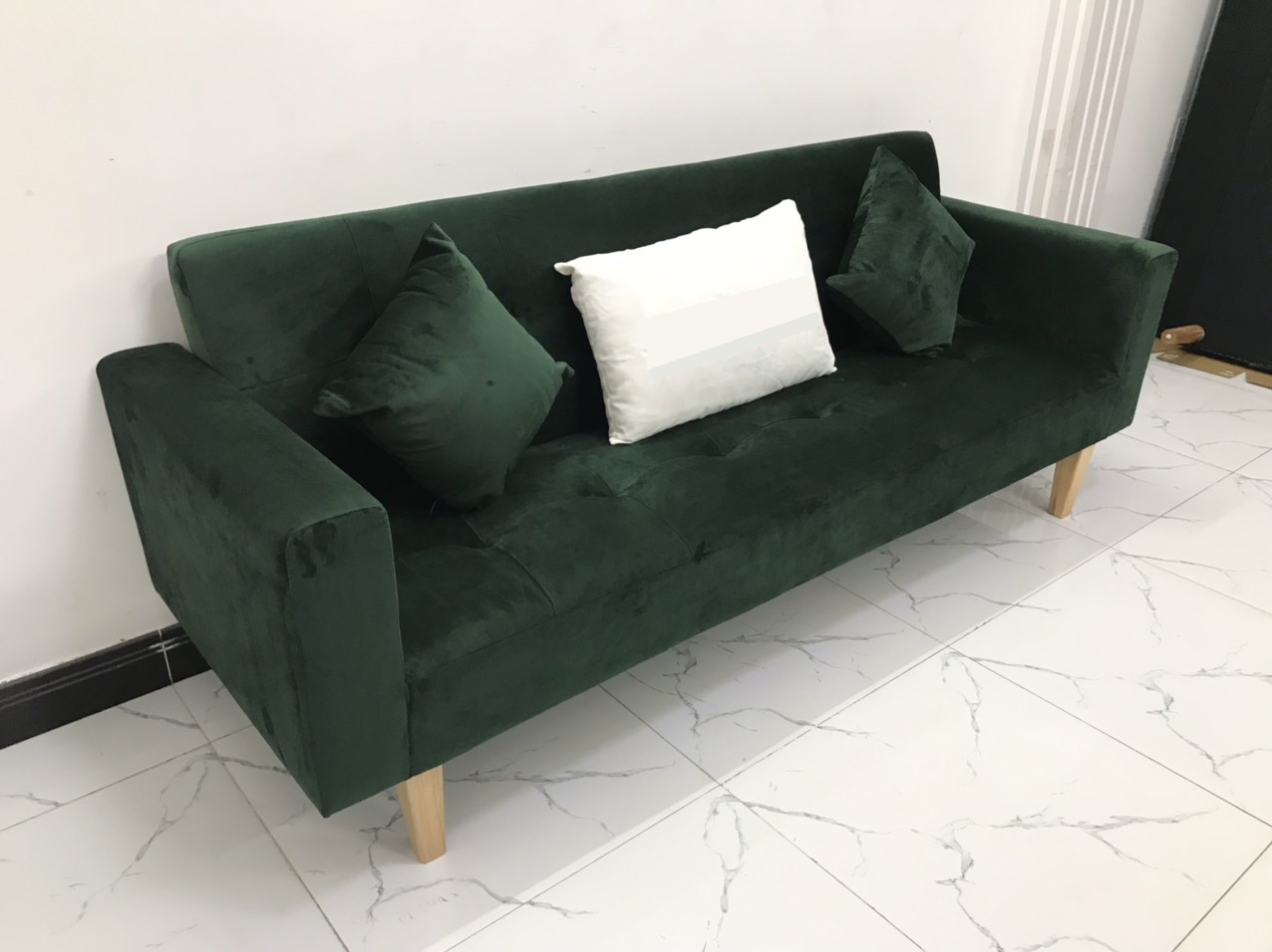 Ghế dài 2mx90 sofa bed tay vịn phòng khách salon linco14