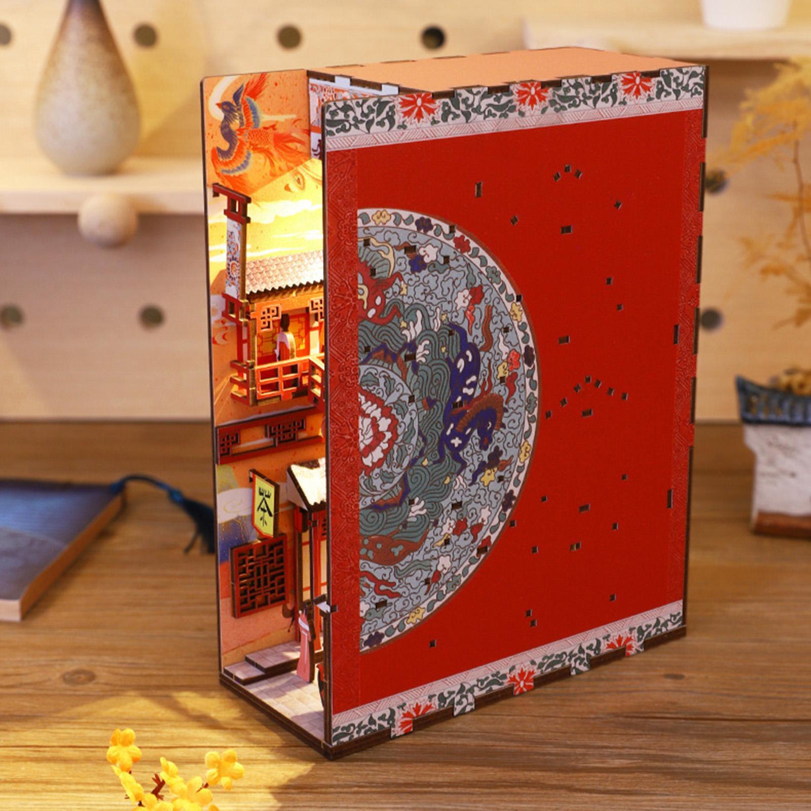 Dollhouse Kit 3D Puzzle with LED & Furniture Accessory Valentine'S Gift