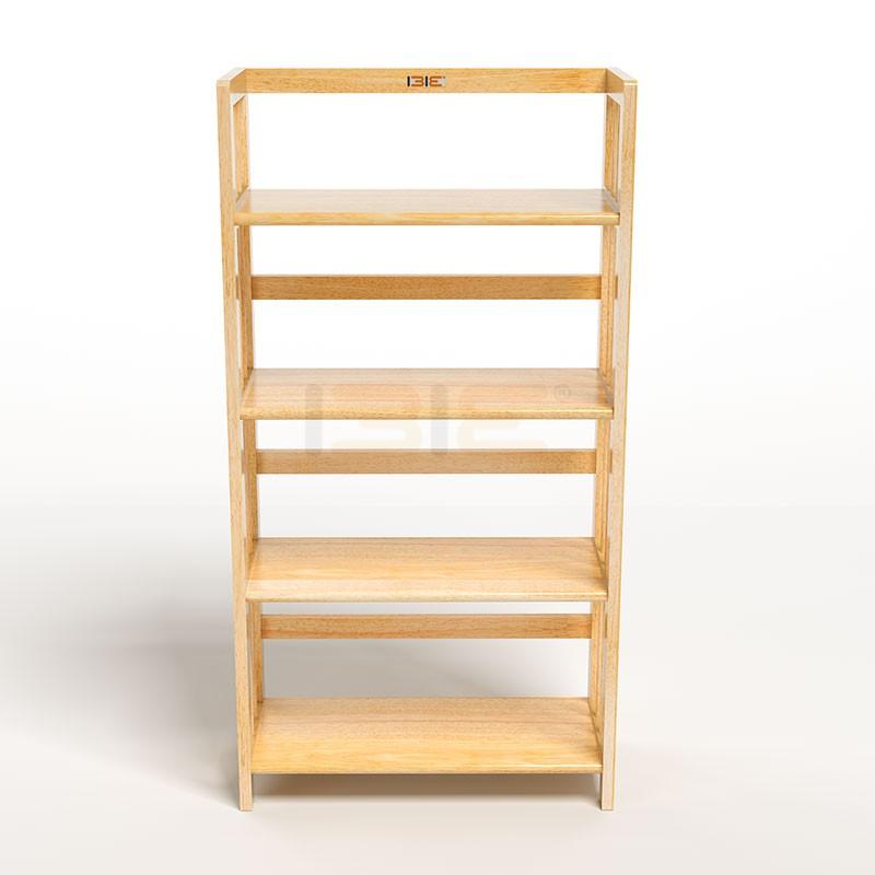 Kệ Sách 4 Tầng Rộng 50cm Gỗ Tự Nhiên 100%