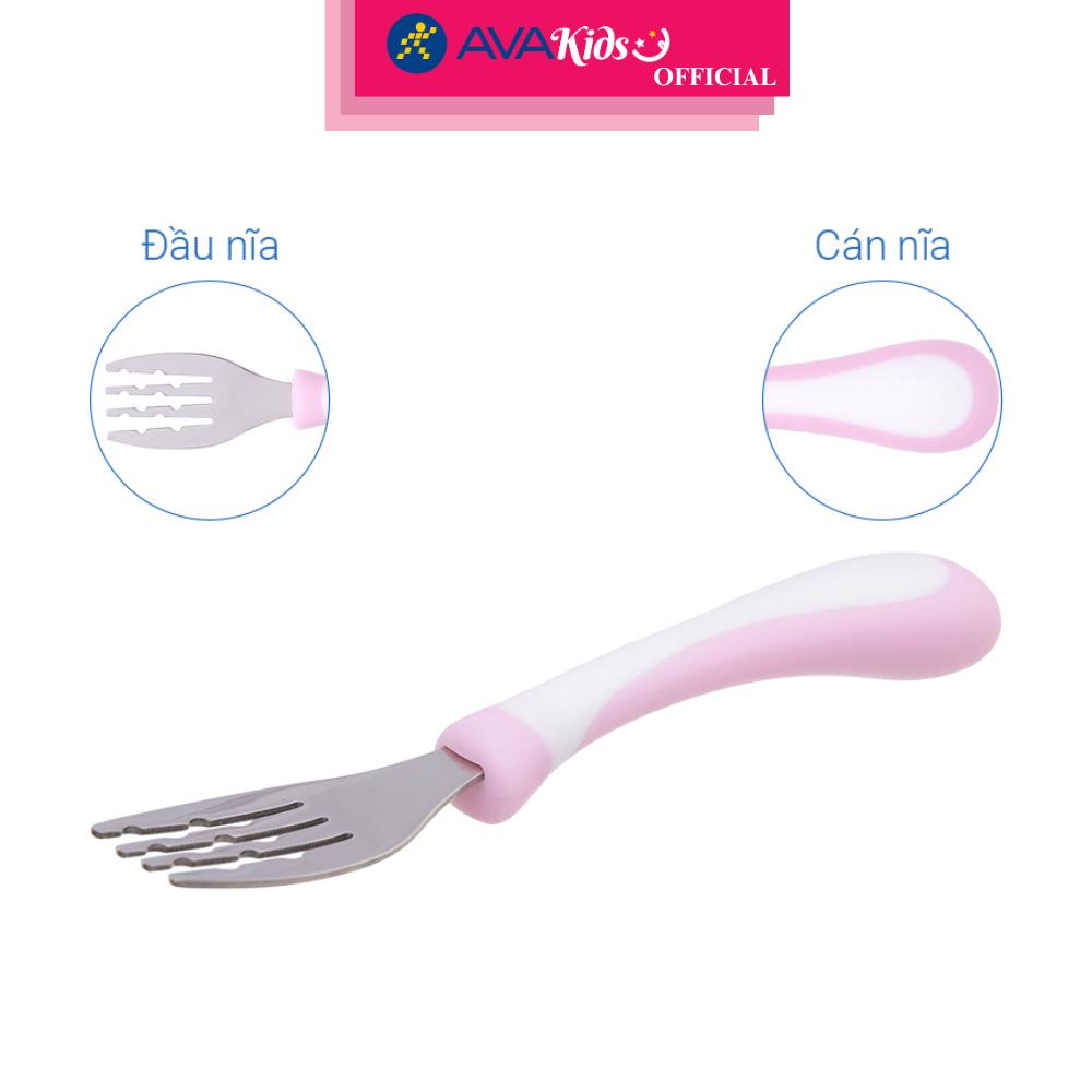 Bộ muỗng nĩa đũa TOP KIDS AC - Màu ngẫu nhiên - Hàng Chính Hãng