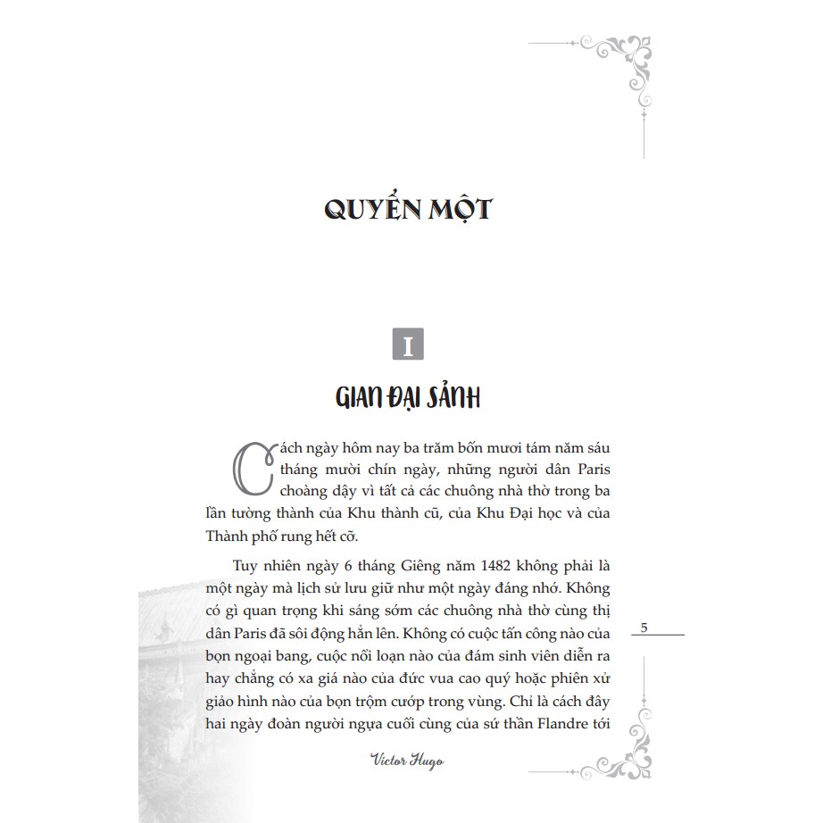 Nhà Thờ Đức Bà Paris  Tặng Kèm Bookmark
