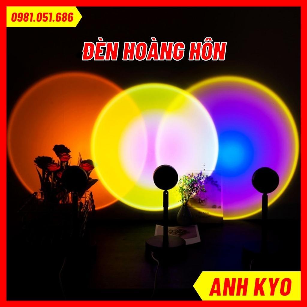 Đèn Hoàng Hôn 16 Màu Có Điều Khiển Và 4 Màu Chuyển Đổi Màu Ảo Diệu Để Chụp Ảnh Sống Ảo, Ánh Sáng Tuyệt Vời