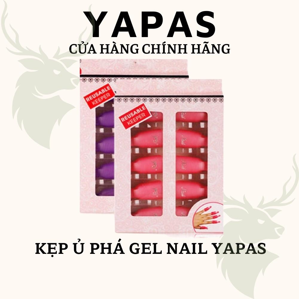 Kẹp ủ phá gel móng tay hộp 10 chiếc