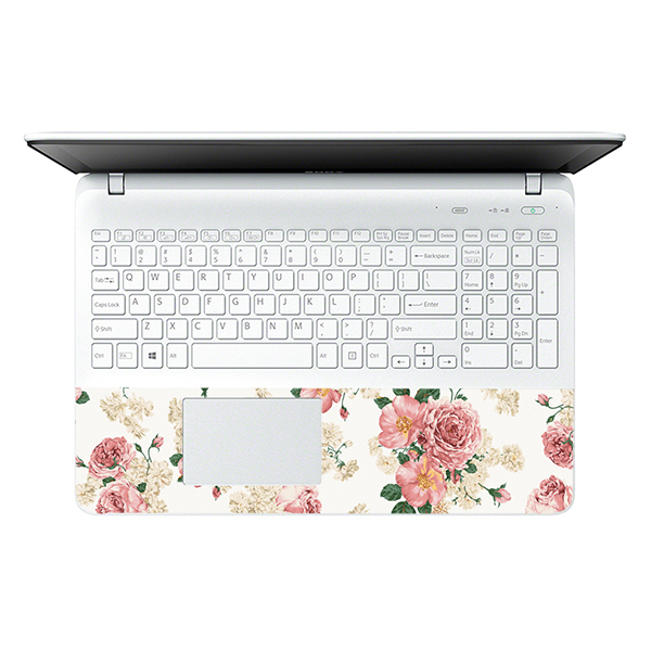 Mẫu Dán Decal Hoa Văn Trang Trí Laptop LTHV-210