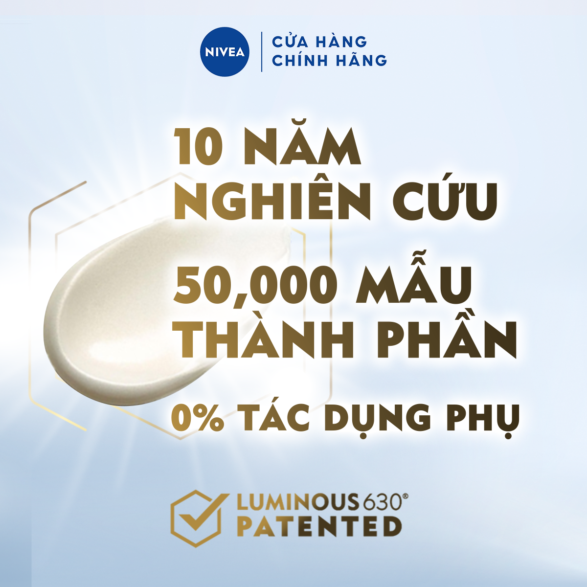 Kem Mắt NIVEA LUMINOUS 630 Giúp Trẻ Hóa | Làm Mờ Quầng Thâm Chuyên Sâu (15 ml) - 94136