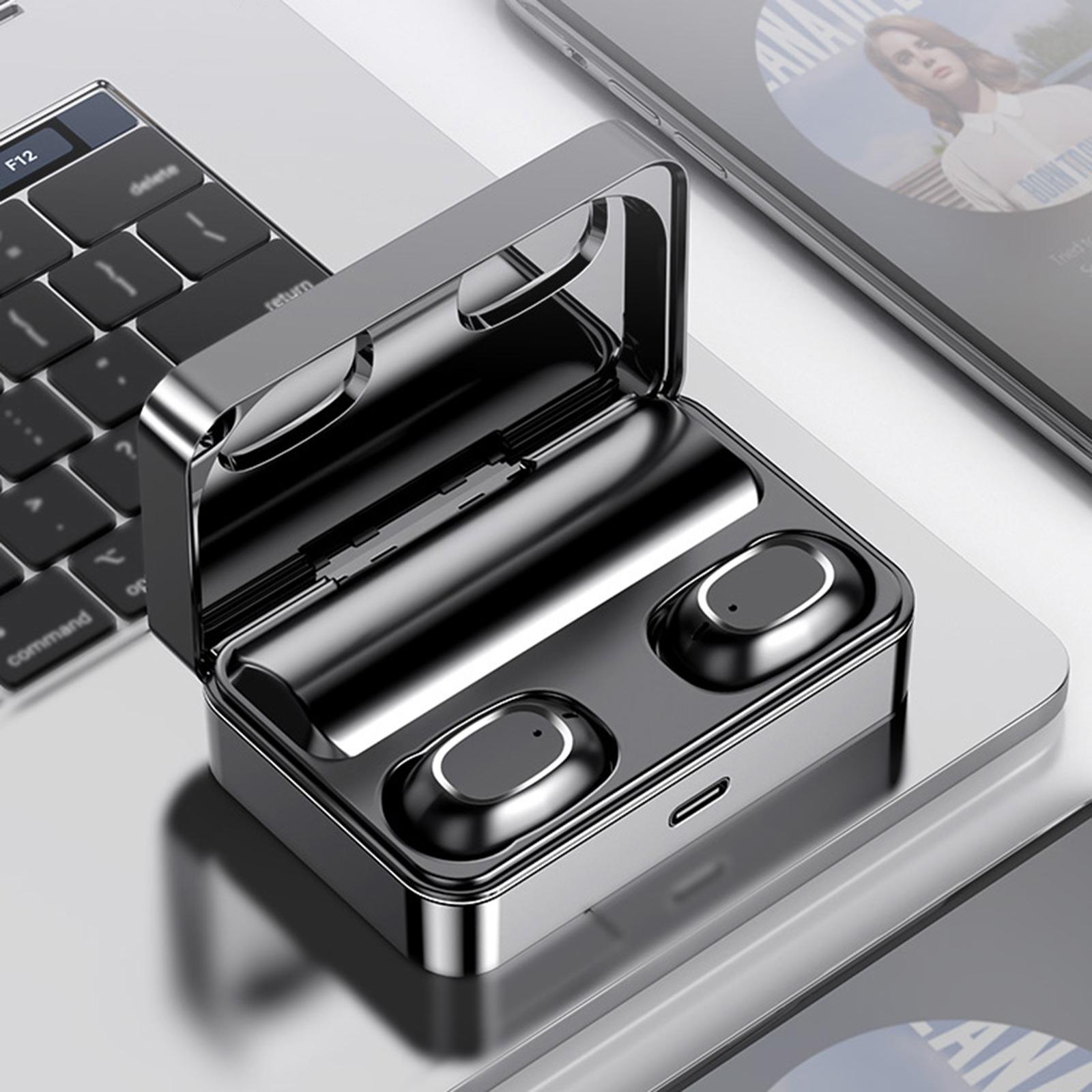 Sports Waterproof Bluetooth 5.0 TWS Stereo Headphone Headsets Earphones 3500mAh Universal Compatibility