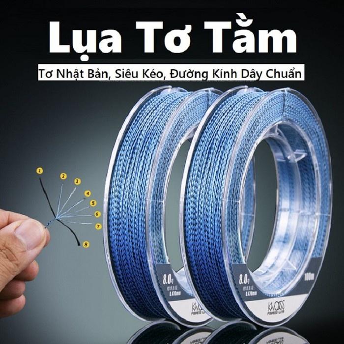 Dù Câu Cá Cao Cấp PE X8 SPECIAL Xanh Đốm DDC03 Công Nghệ Đức Siêu Tải Trọng - Sanami Fishing