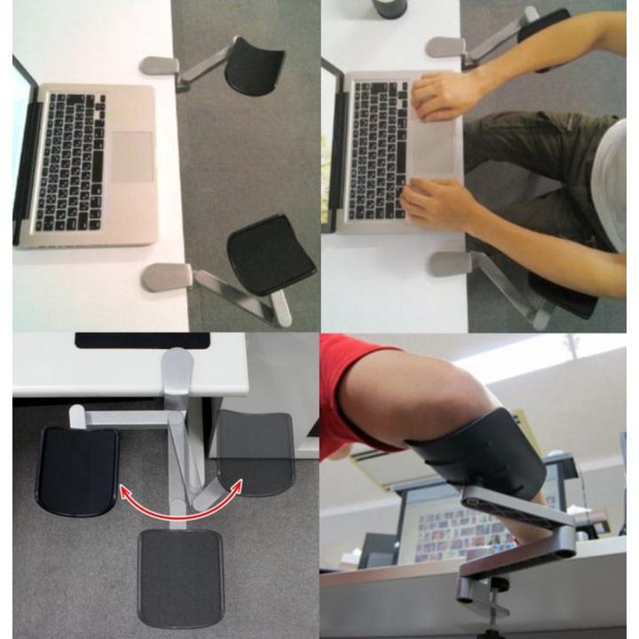 Giá Đỡ Cánh Tay Làm Việc Với Máy Tính Không Mỏi tay - Ergonomic Wrist Support Console