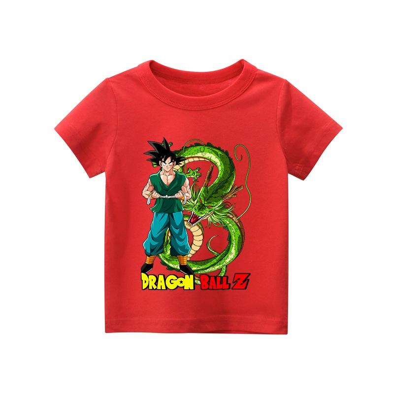 Áo thun trẻ em SONGOKU , 8 màu áo, đầy đủ size có big size, MÀU KHÁC NHẮN TIN SHOP