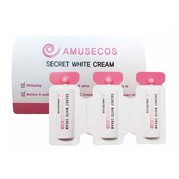 DUNG DỊCH LÀM HỒNG VÀ SE KHÍT VÙNG KÍN AMUSECOS SECRET WHITE CREAM ROSE OIL