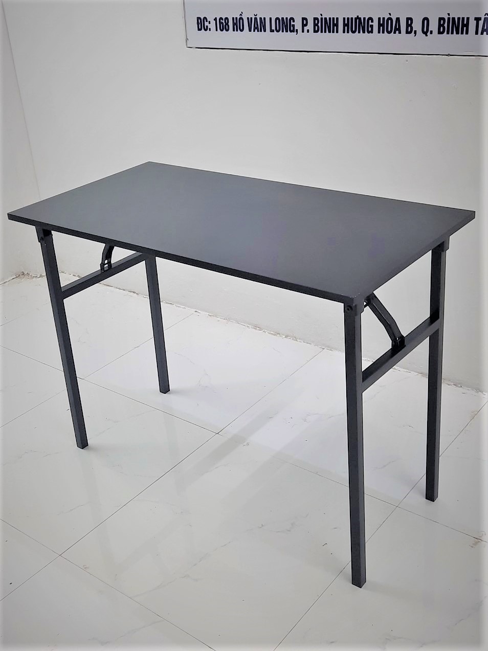 Bàn gấp gọn,chân sắt mặt gỗ công nghiệp HG FURNITURE