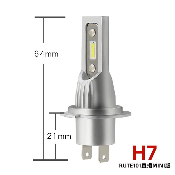 Ưu điểm nhất đèn pha led ô tô bóng đèn sương mù không dây cắm trực tiếp đổi siêu sáng chói 12v24v ánh sáng xa gần h4h7h1h11