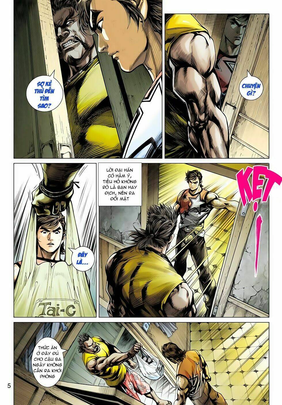 tân tác long hổ môn chapter 494 5