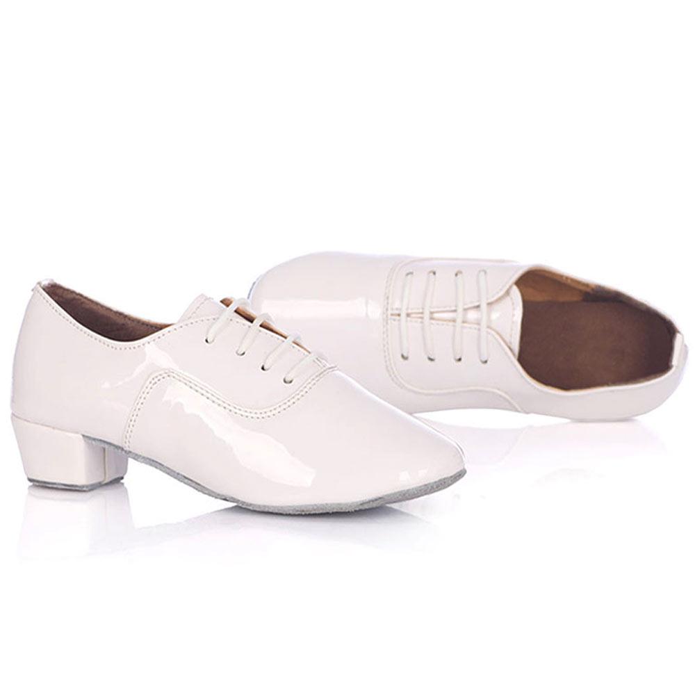 Đàn ông Latin Salsa Giày khiêu vũ dành cho người lớn Jazz Tango Dance Giày đen Color: Black Shoe Size: 4