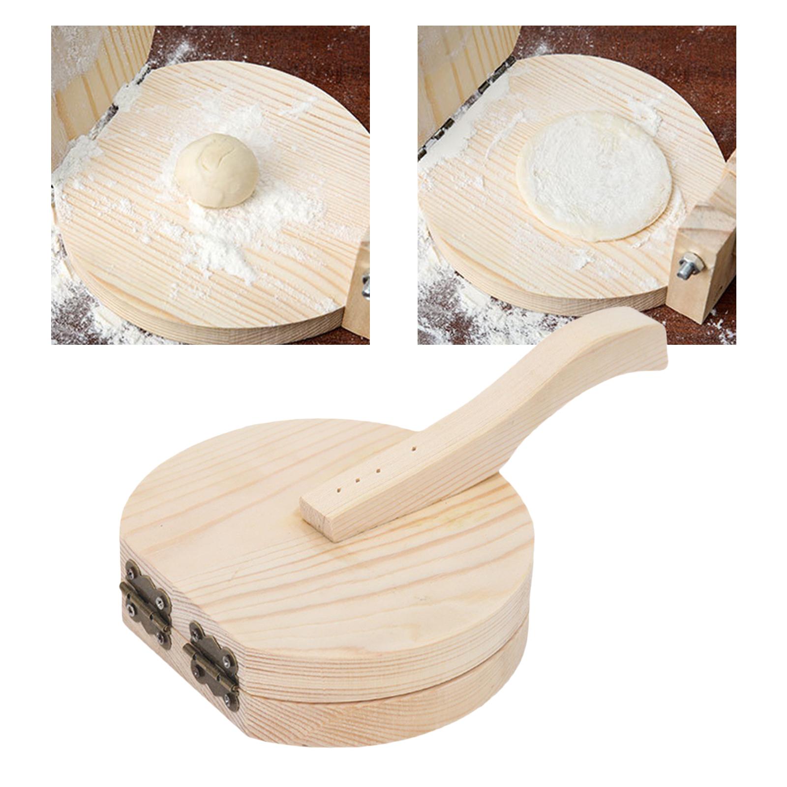 Pressing Baking Pizza Maker Pastry Tool Kitchen Wood color