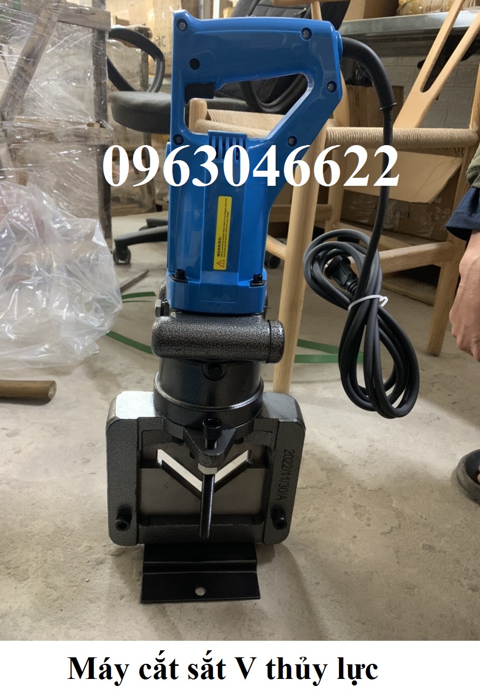 Máy Chặt Sắt V Thủy Lực JP-60