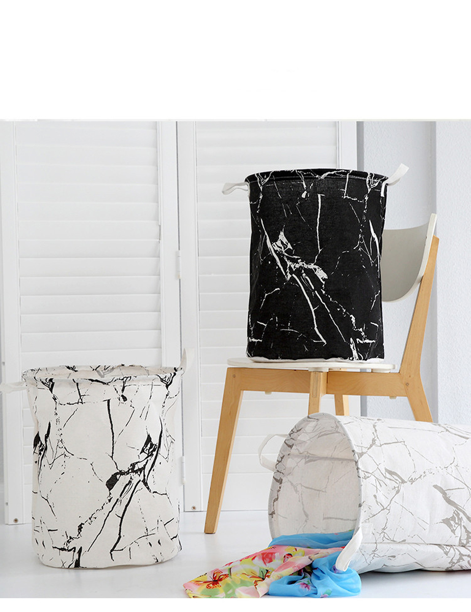 Giỏ Vải Đựng Đồ, Sọt Vải Đựng Quần Áo Phong cách Nhật Bản 30 x 48cm, Tuyển Chọn Hoa Văn Đẹp