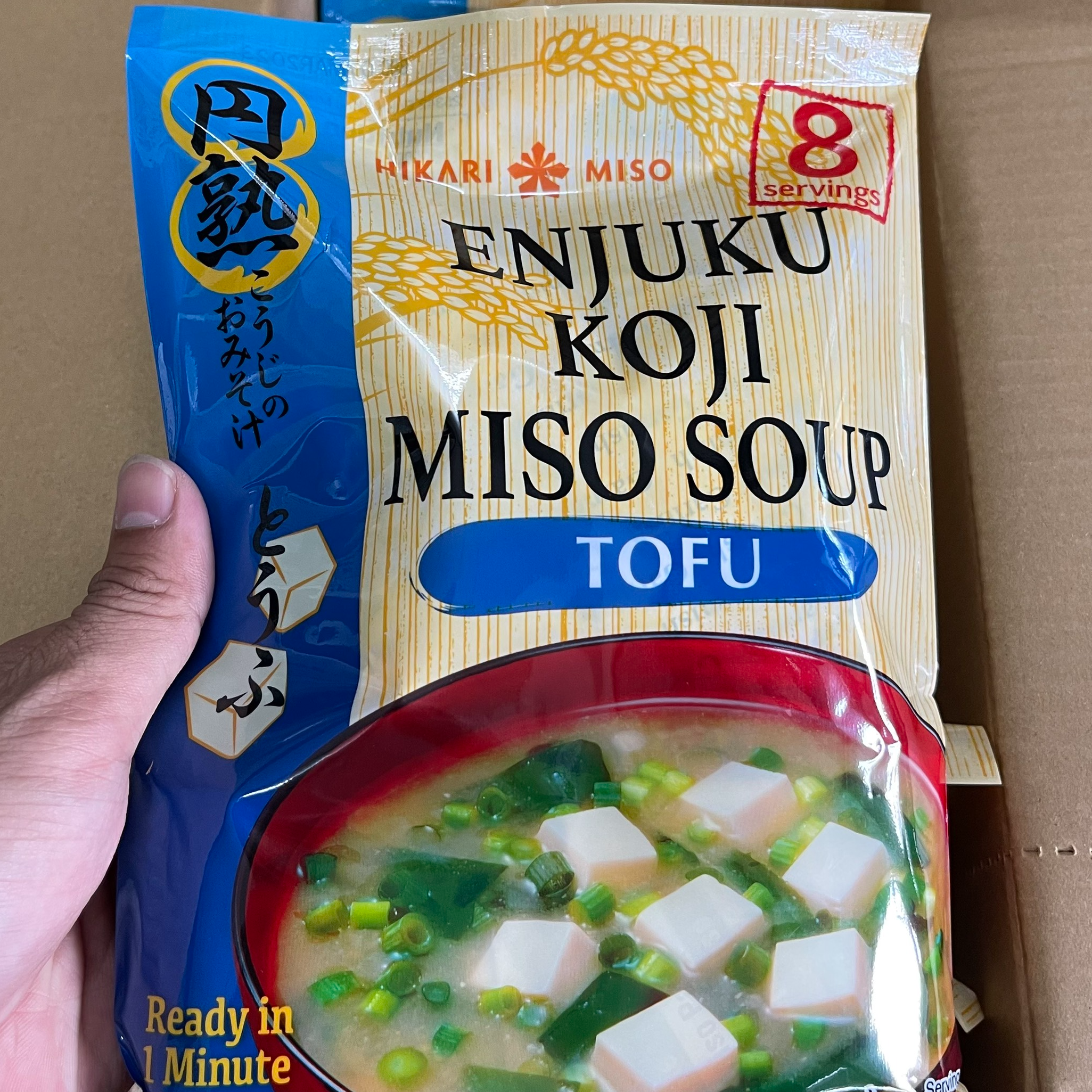 Súp Miso ăn liền Hikari Miso Enjuku (8 phần)