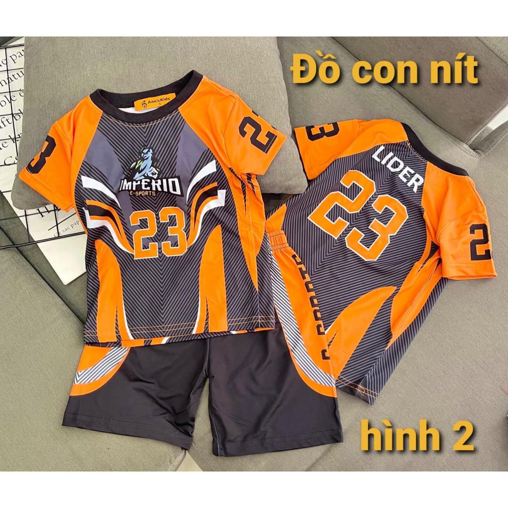 THUN LẠNH 3D THỂ THAO BÉ TRAI - ĐỒ BỘ TRẺ EM