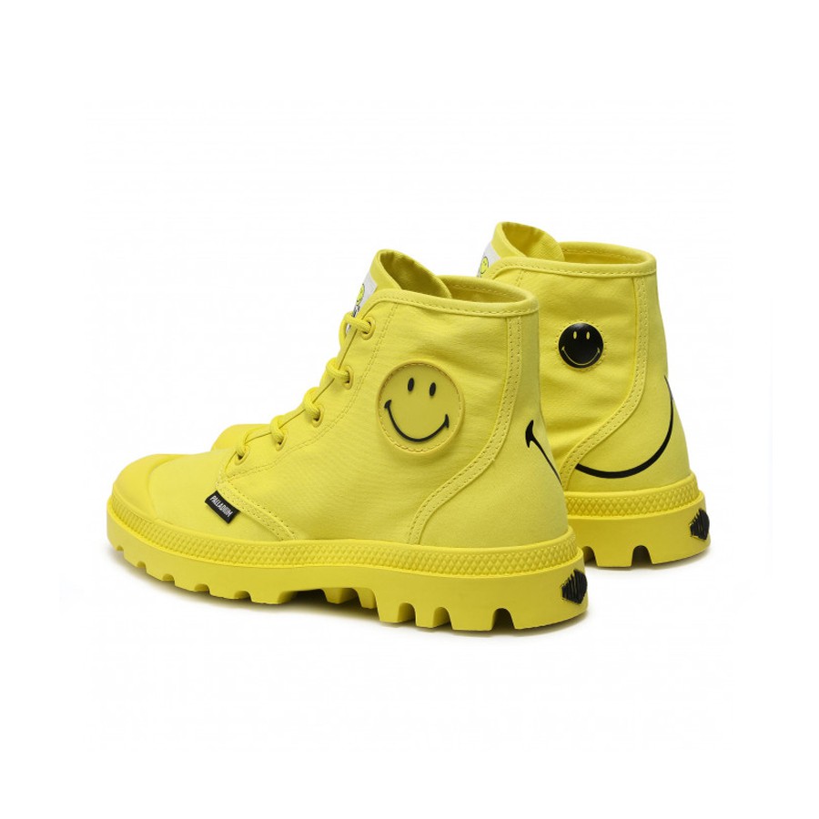 Giày Palladium Pampa Hi X Smiley Be Kind Vegan 77079-736-M