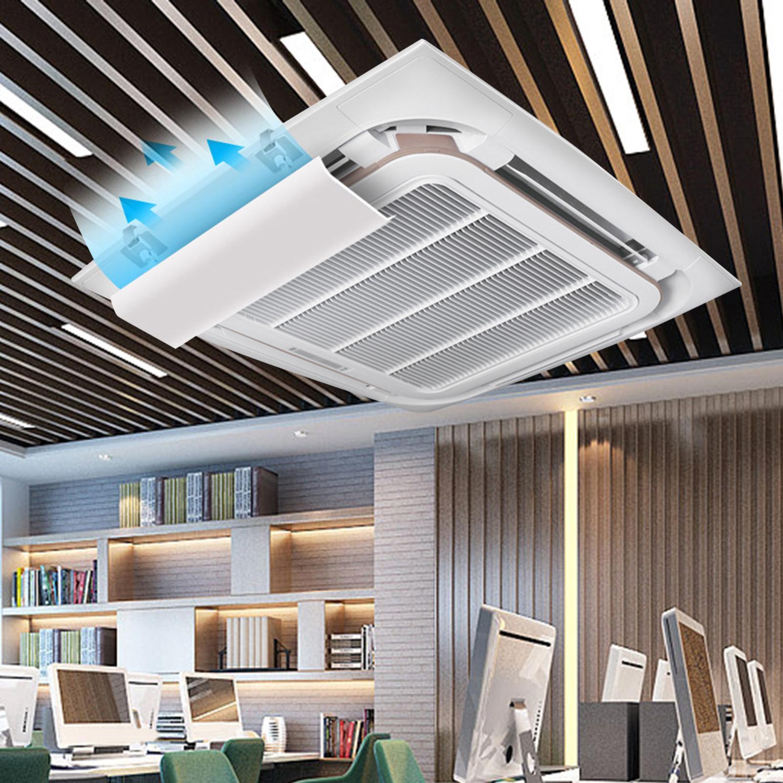 Air Conditioner Vent Deflector Conditioning Wind Deflector Anti Wind Baffle for Hotel Air Conditioner Air Outlet Windshield