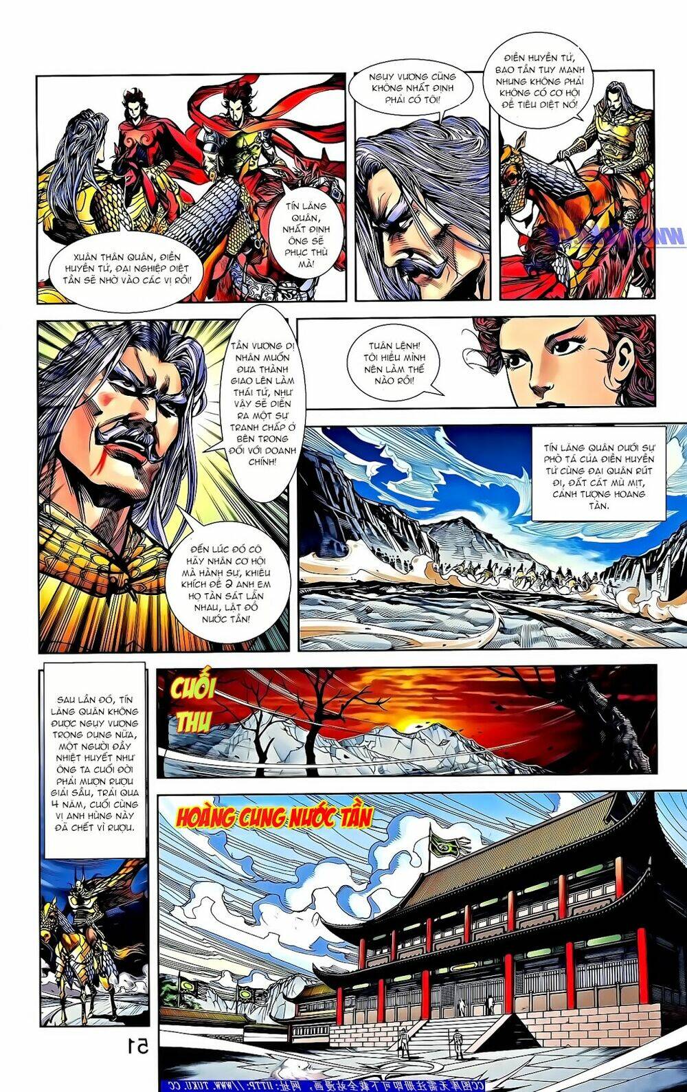 thiên tử truyền kỳ 2 - tần vương doanh chính chapter 59 14