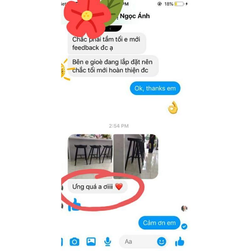 Ghế quầy bar gỗ - MIỄN PHÍ VẬN CHUYỂN