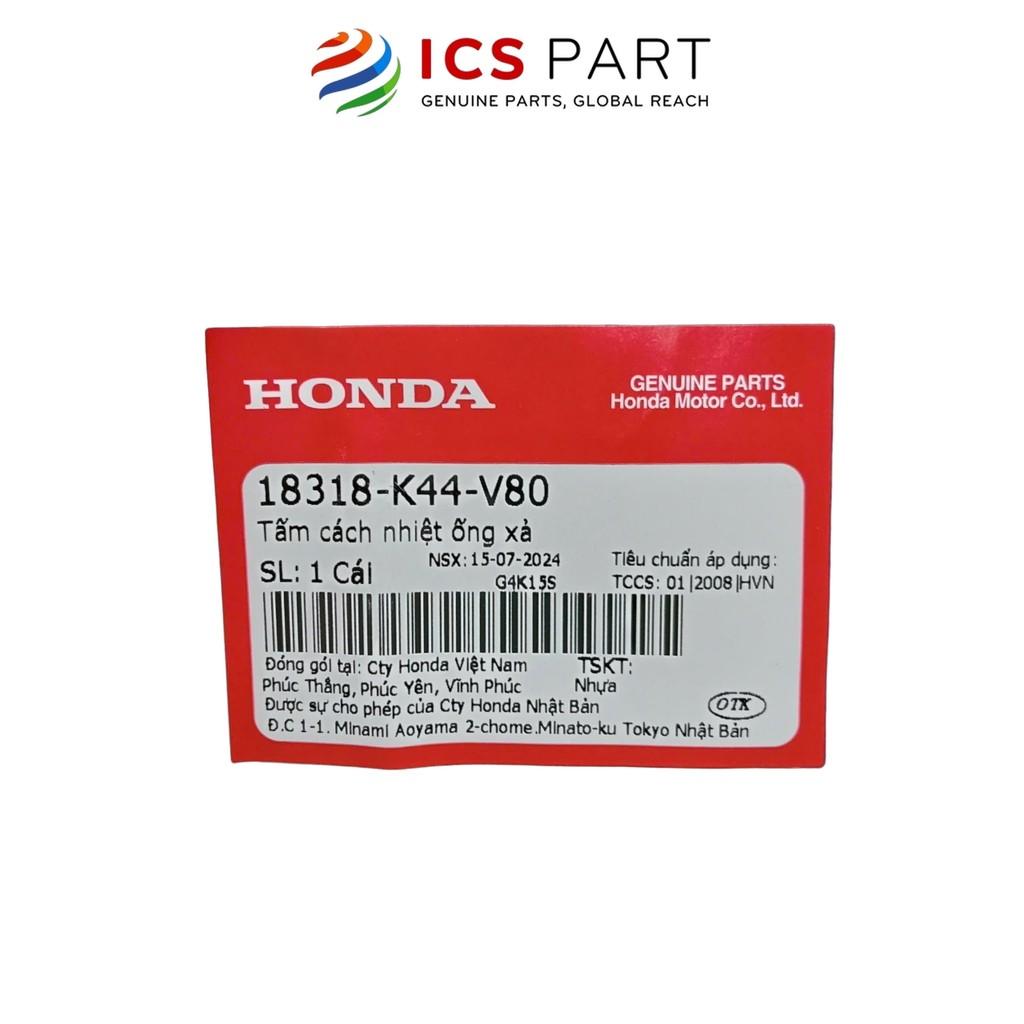 Ốp Pô (Chắn Nhiệt Ống Xả) HONDA Vision 2018-2019 (18318K44V80)