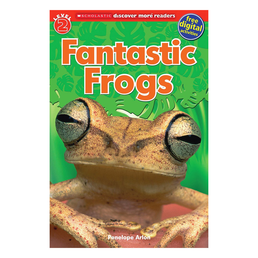 Scholastic Discover More Reader Lvl 2: Fanastic Frogs