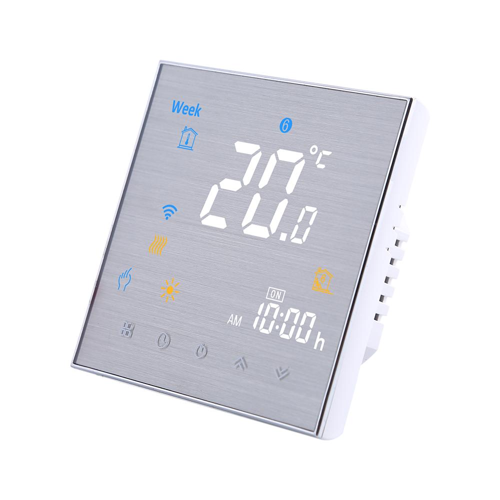 Bộ Điều Khiển Nhiệt Độ Kỹ Thuật Số Nút Cảm Ứng Màn Hình Lcd Lớn Để Làm Nóng Nước Wifi