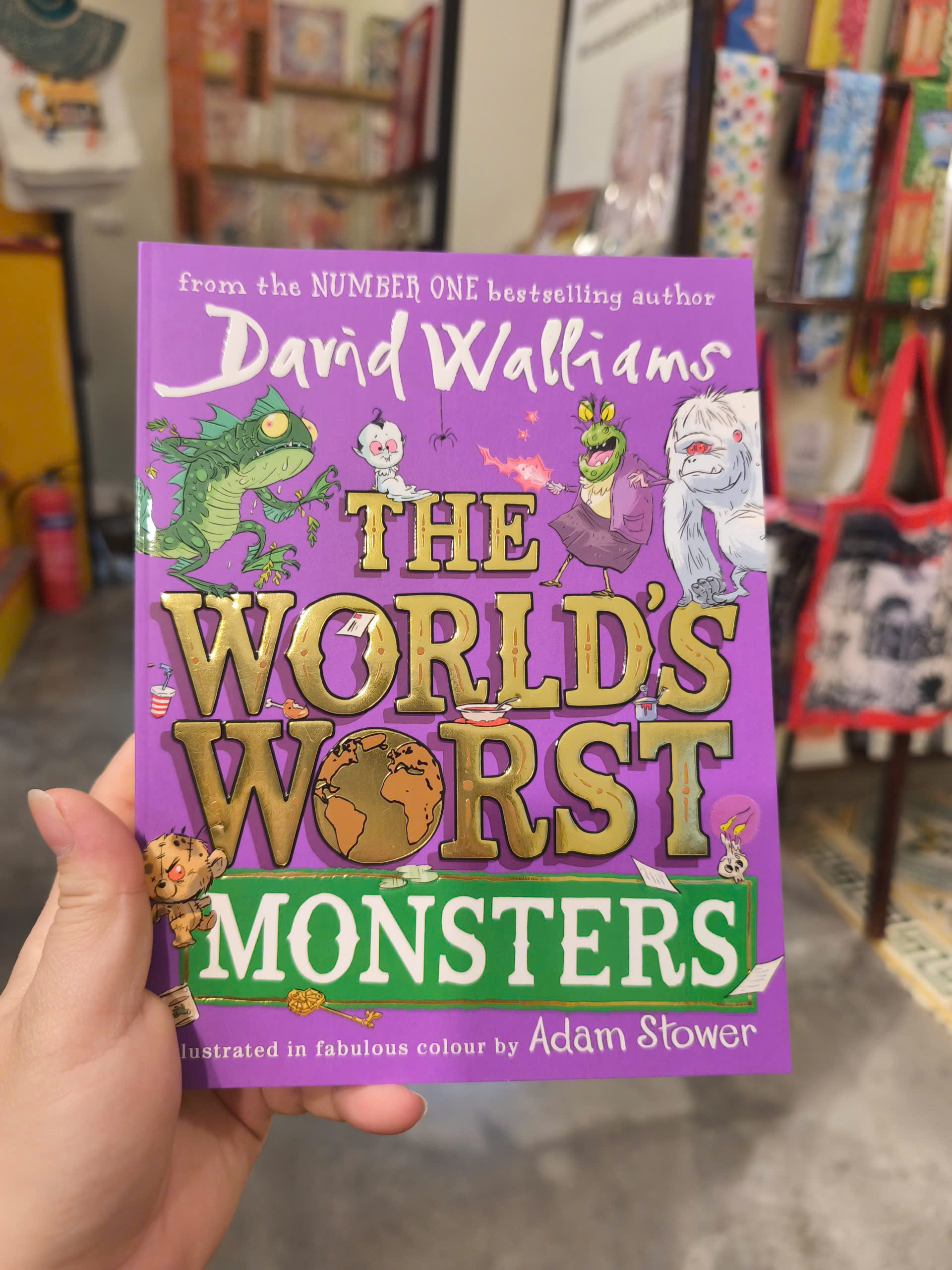 Sách - The World's Worst Monsters by David Walliams - Sách ngoại văn