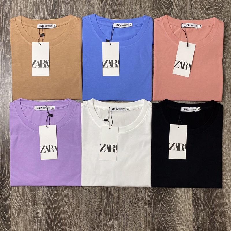Áo Thun Nữ Trơn Dáng Ôm Nhẹ Chất Liệu Premium Cotton 4 Chiều Màu Trắng Đen Thấm Hút Thoáng Mát