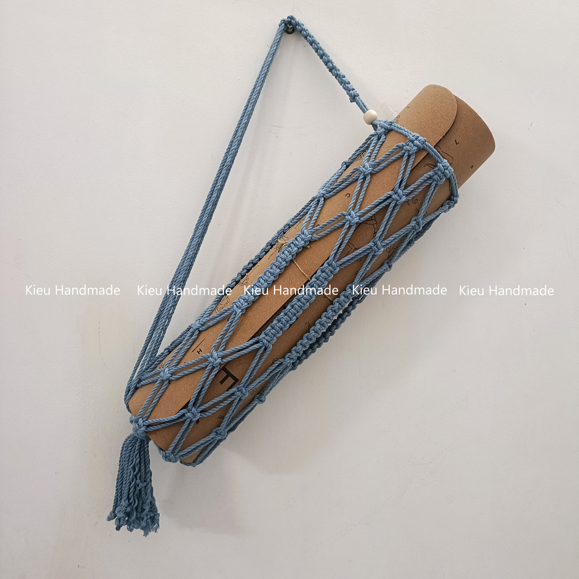Túi đựng thảm yoga Macrame handmade - ẢNH THẬT