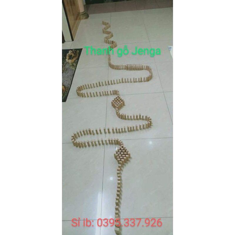 100 thanh gỗ xếp Jenga#gỗ rút#domino# hàng chọn lọc kỹ