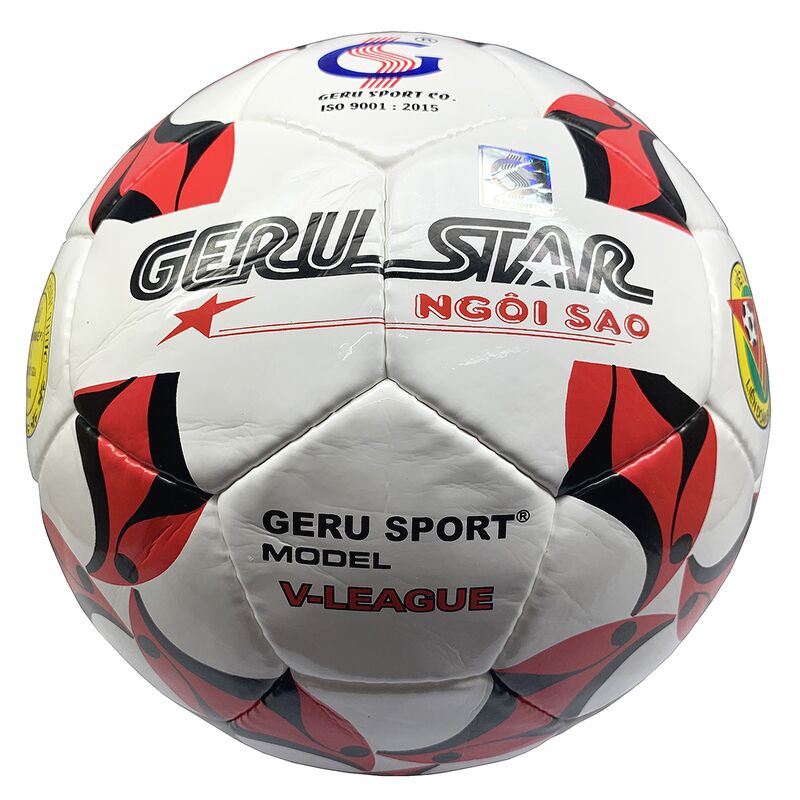 Bóng đá Gerustar Size 5 V-League (Tặng Băng dán thể thao + Kim bơm + Lưới đựng)