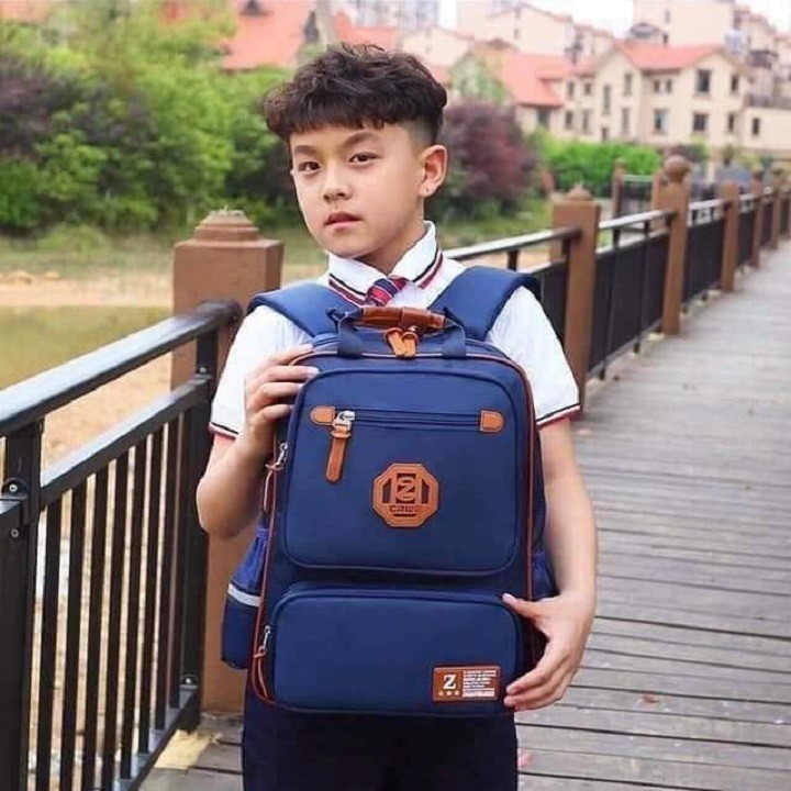 Balo học sinh tiểu học - balo chống gù - balo chống thấm cao cấp
