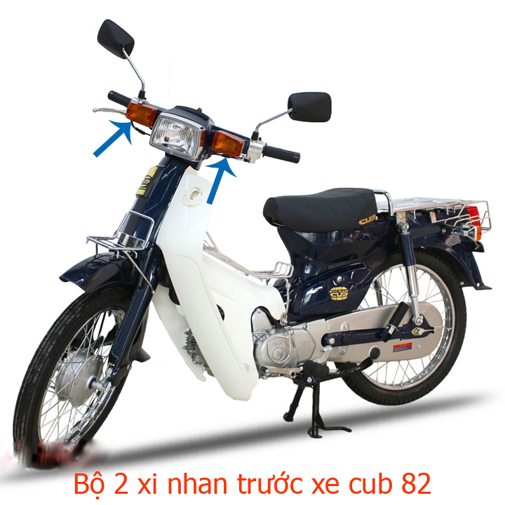 Xi nhan TRƯỚC xe CUB 82 - TB1381