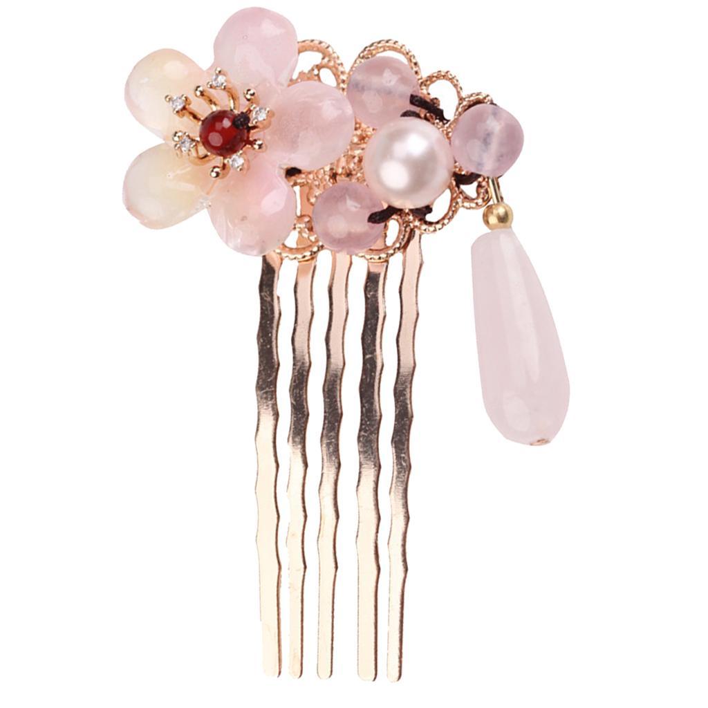 Hair Pin Hair Chopsticks Hairclips Hair Accessories Tool for Women Pink