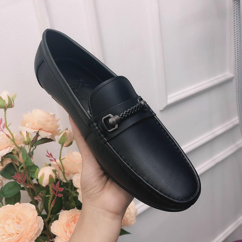 Giày da lười big size 44 - 48 , da cá sấu 100% đế chống trơn trược + bảo hàng 12 tháng (hình thật + video