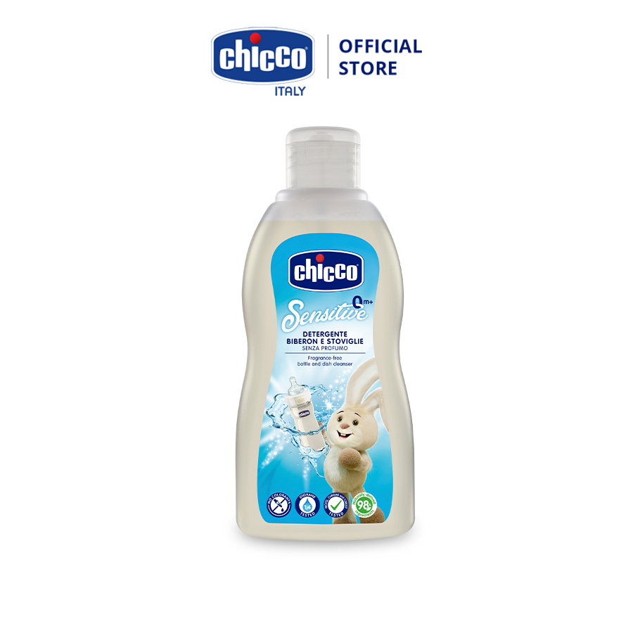 Gel rửa bình Chicco chiết xuất dầu dừa tự nhiên 300ml